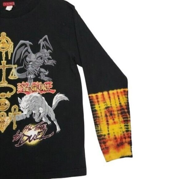 Vintage Yu-Gi-Oh! Its Time to Duel 96' Kazuki Takahashi Shirt Large - Picture 4 of 8